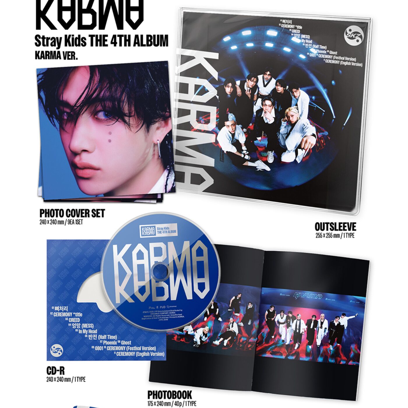 Stray Kids - The 4th Album [KARMA] (Karma Ver.) + MusicKorea